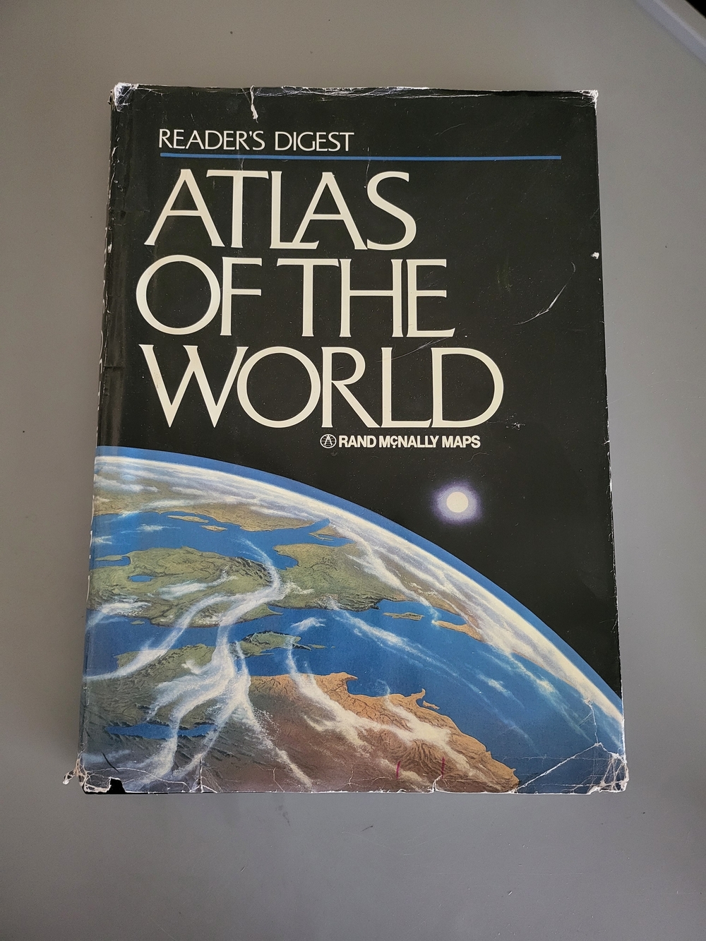 Vintage Reader’s Digest Atlas of the World Rand McNally 1987 Hardcover